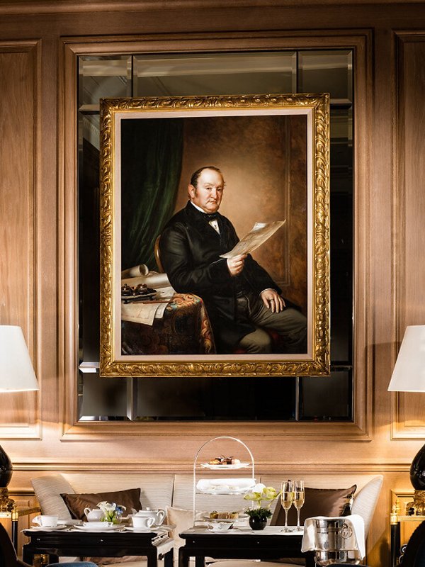 Johannes Baur Gr&uuml;nder Hotel "Baur au Lac" Z&uuml;rich